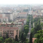 Výhľad na Bergamo