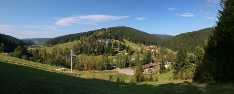 Velké Karlovice Údolie Léskové