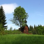 Veľké Karlovice drevená zvonička