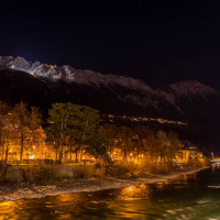 Nočný Innsbruck